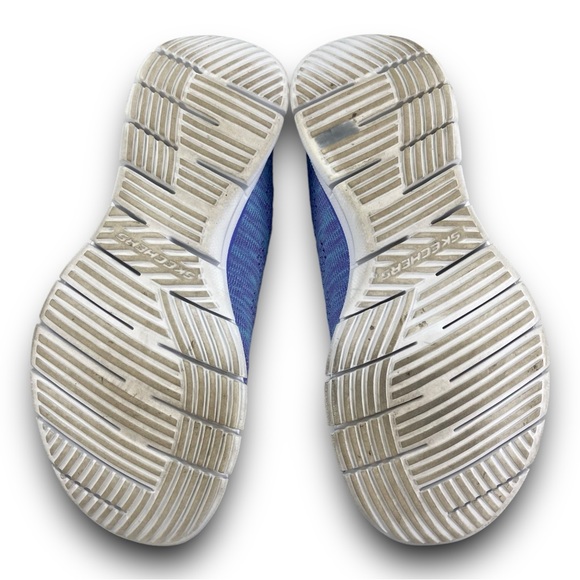 Skechers Empire Inside Look Sneakers 23451W Slip On Shoes Purple Blue Women 7W - Picture 8 of 9